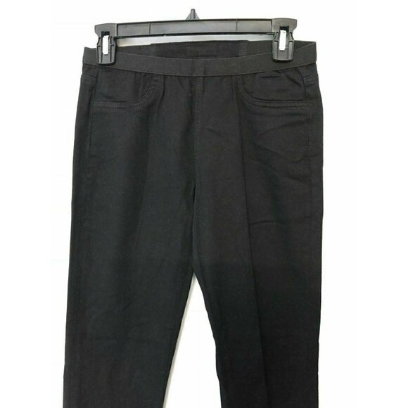 Women's Pull On Black Leggings Pants Multi Sizes - Picture 5 of 12